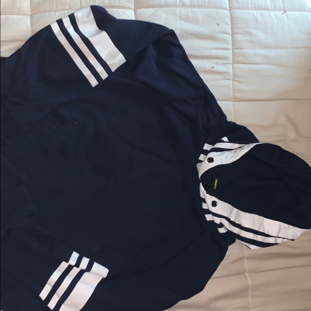 forever 21 cropped hoodie